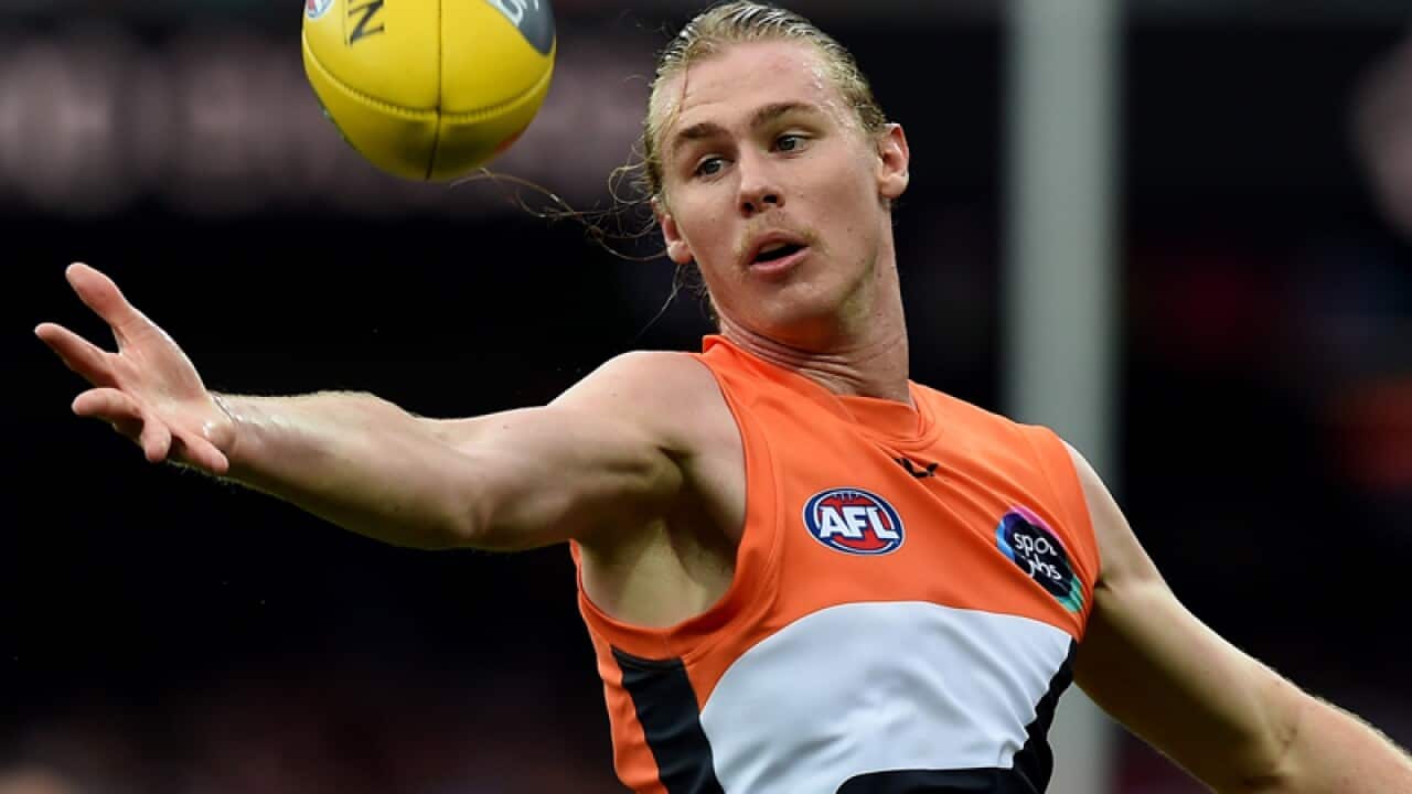 Cam McCarthy of the Giants