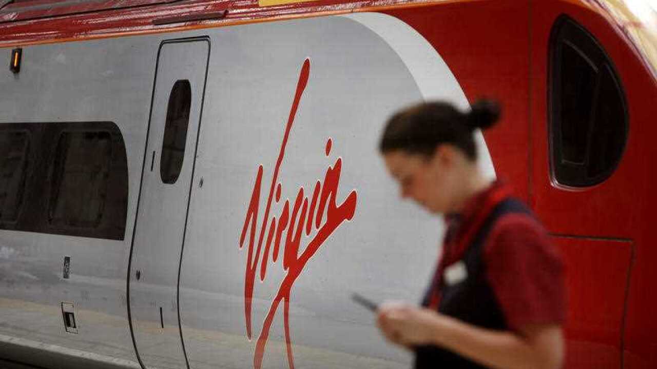 A Virgin train