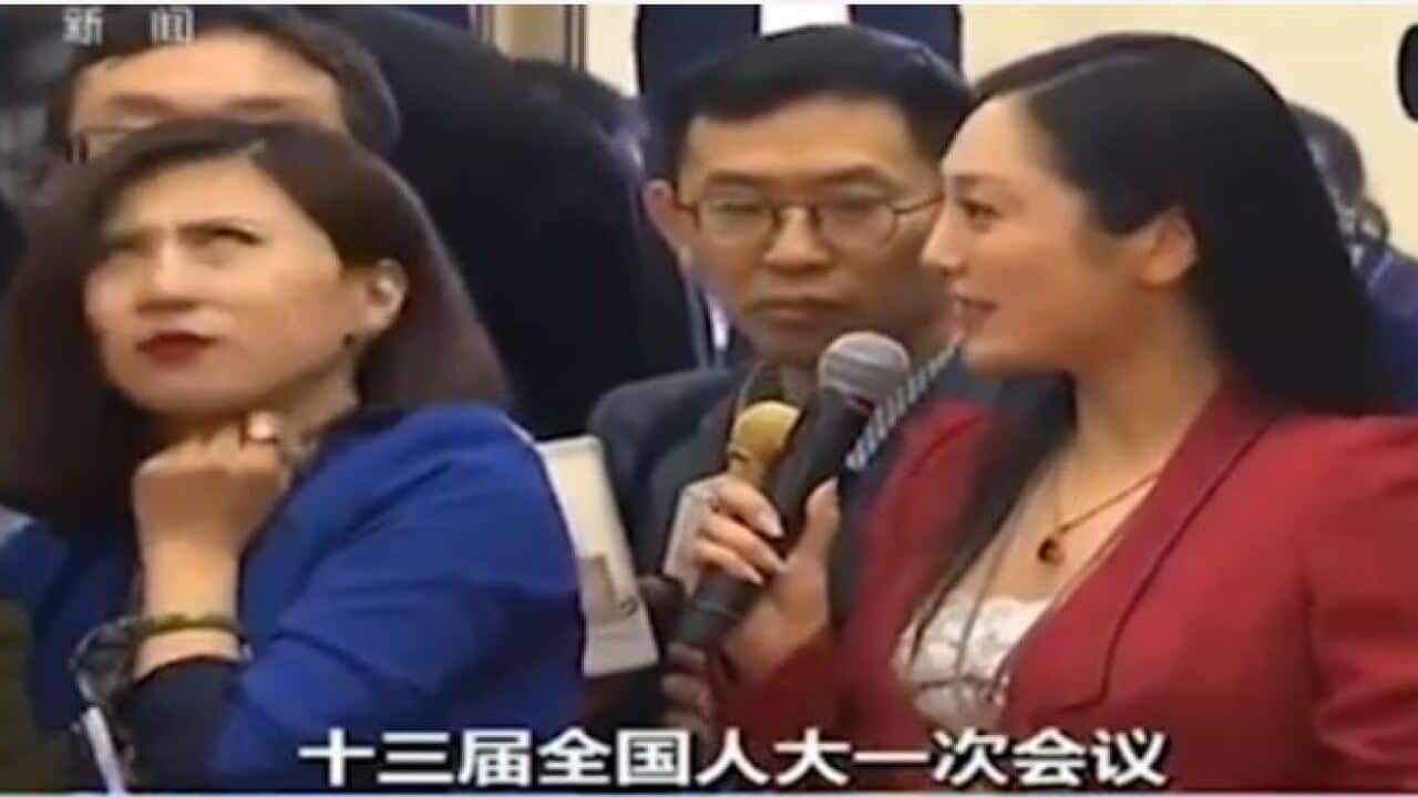 China's 'eyerolling' journalist sets off social media storm