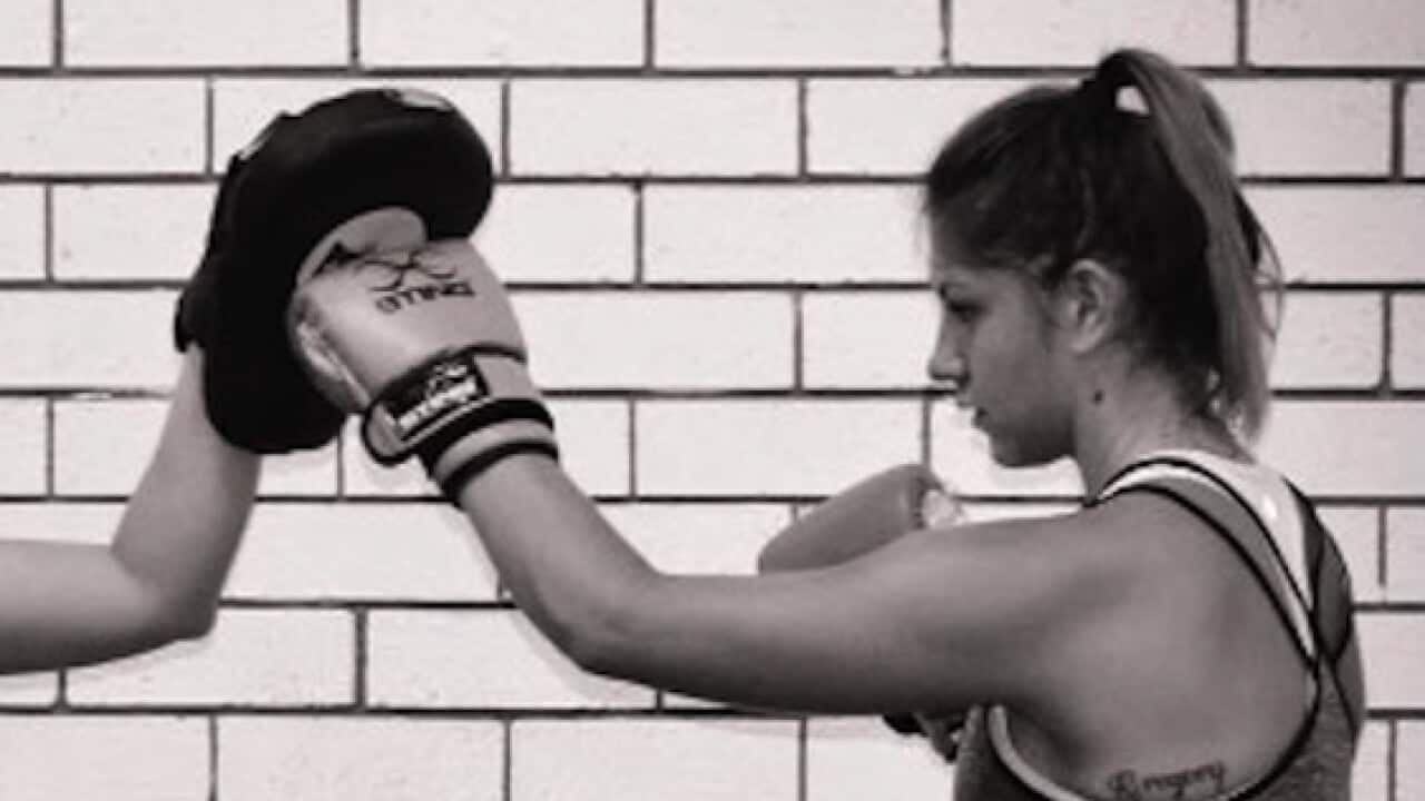 Shahni Wellington boxing