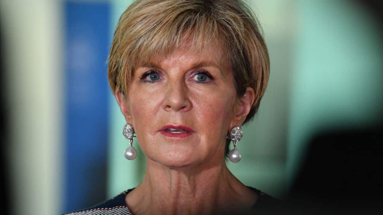 Foreign Minister Julie Bishop