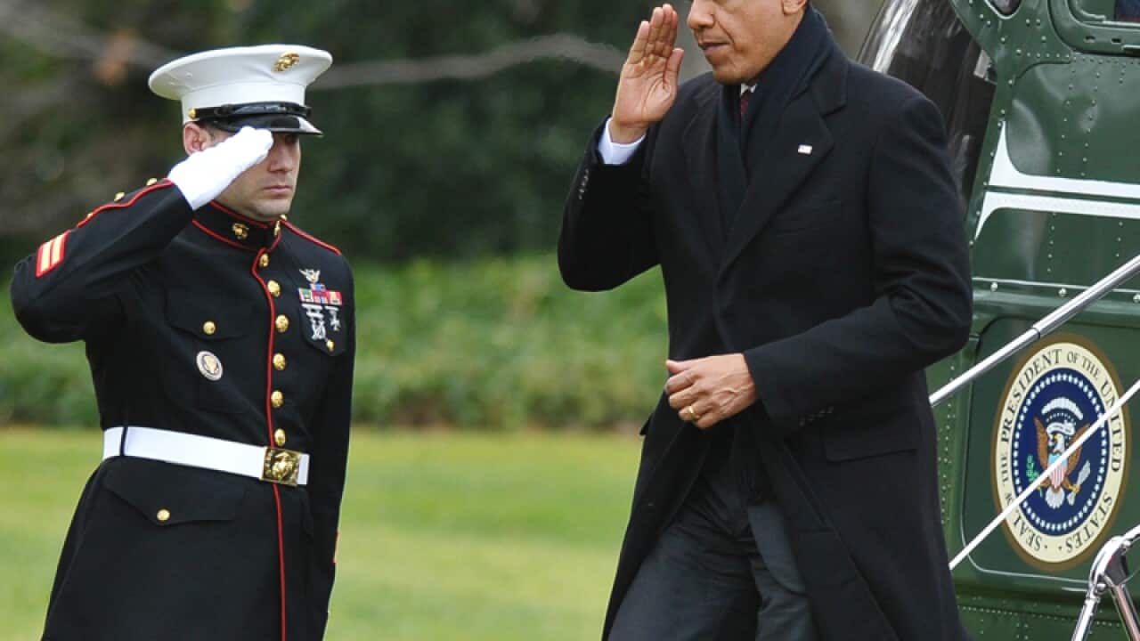 Obama returns as 'fiscal cliff' looms