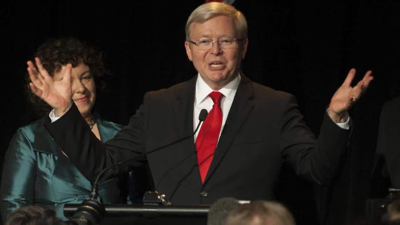 Former PM Kevin Rudd to run for the top UN position