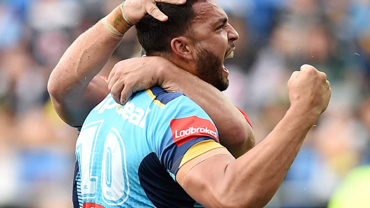Gold Coast forward Ryan James