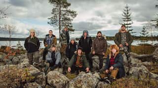 The cast of Alone Australia season 4. L-R: Alyce, Dylan, Lillian, Trent, Sia, Jasper, Clint, Dougy, Misty, Arash.