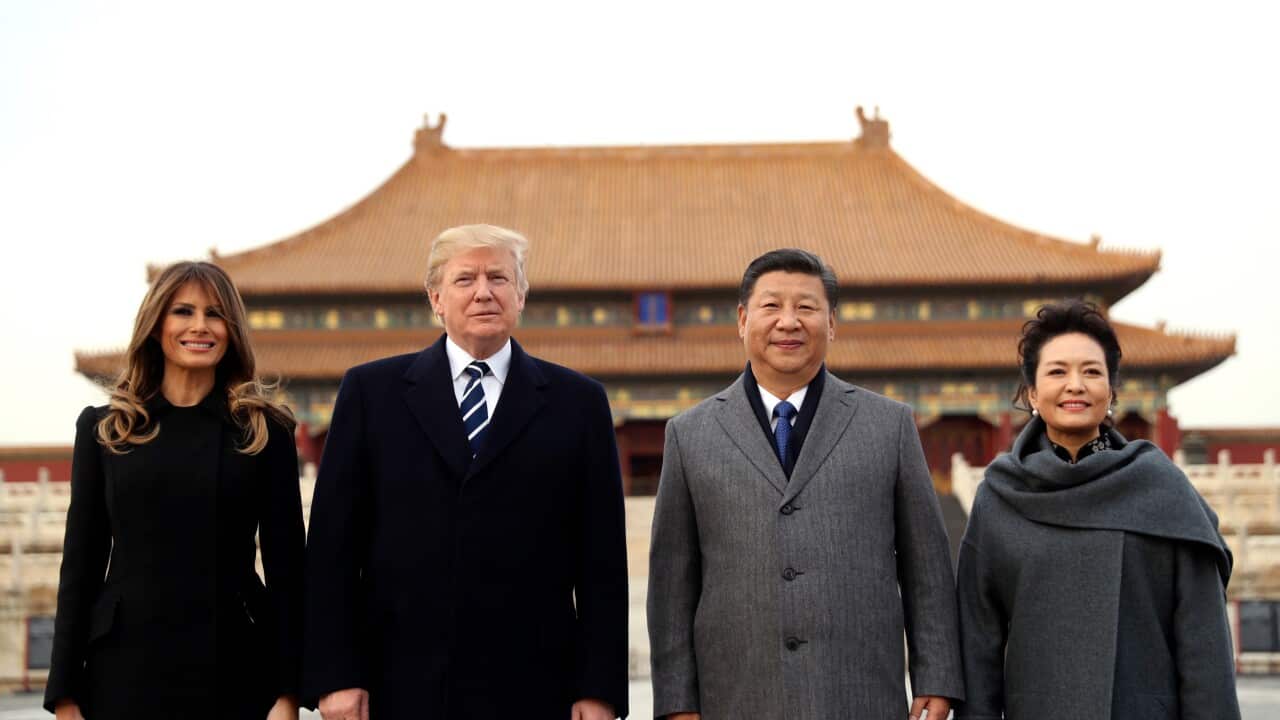 Donald Trump,Melania Trump,Xi Jinping,Peng Liyuan
