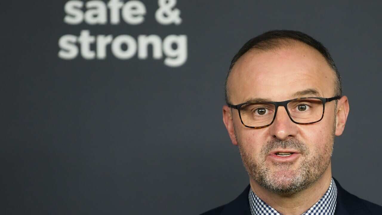 ACT Chief Minister Andrew Barr