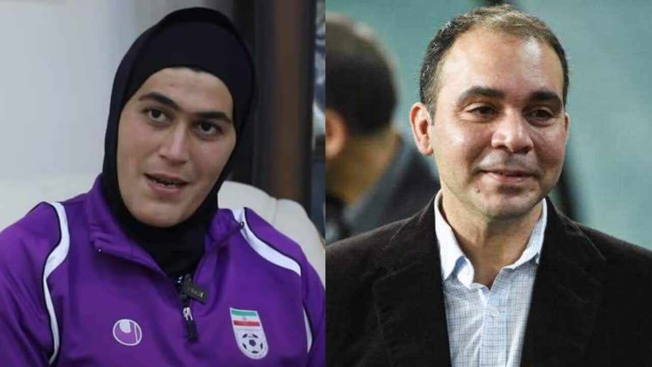 International female football star accused of being a man