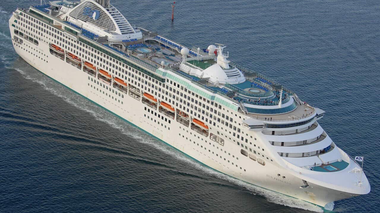Dozens have been hit with a gastro bug on a cruise ship.