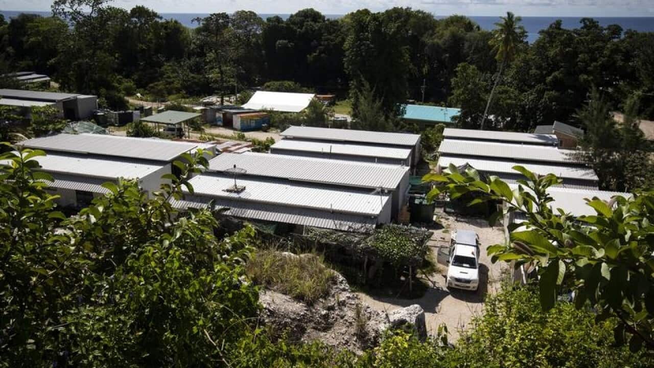 Nibok refugee settlement on Nauru.