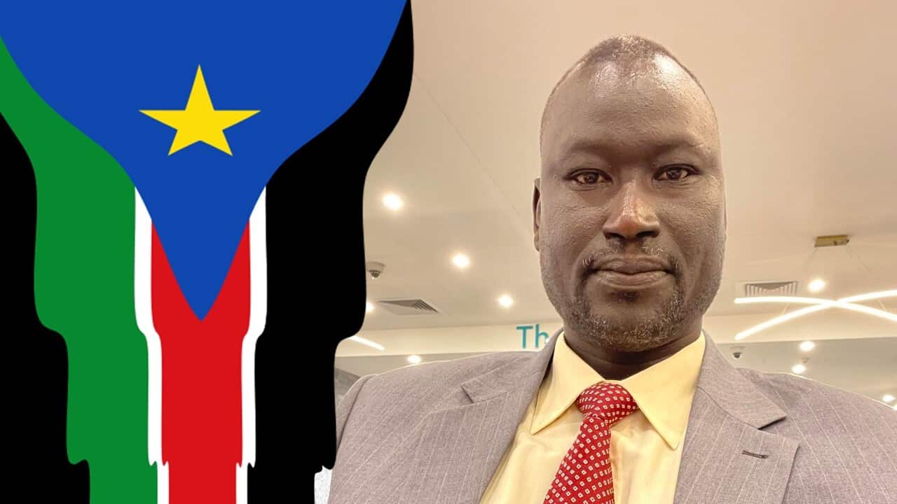 Mawel Amol the organiser for the event in NSW