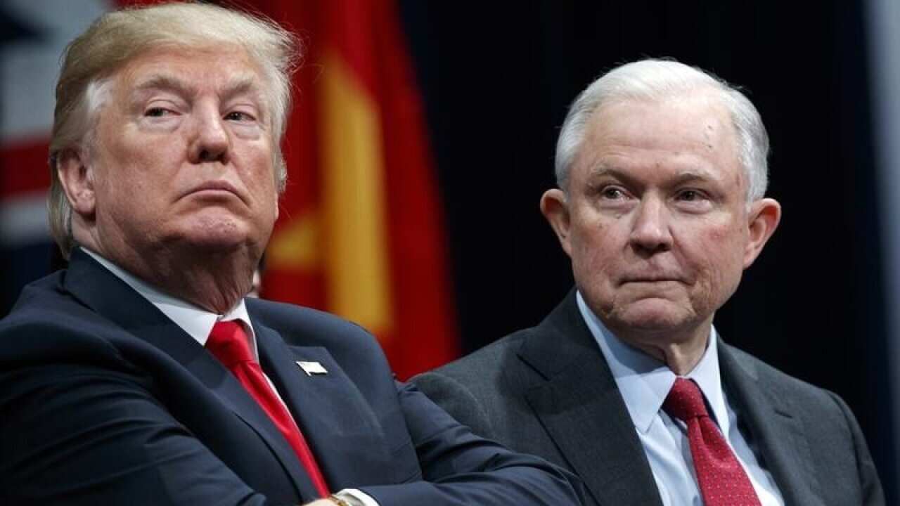 US Attorney General Jeff Sessions has endured more than a year of criticism from Donald Trump.