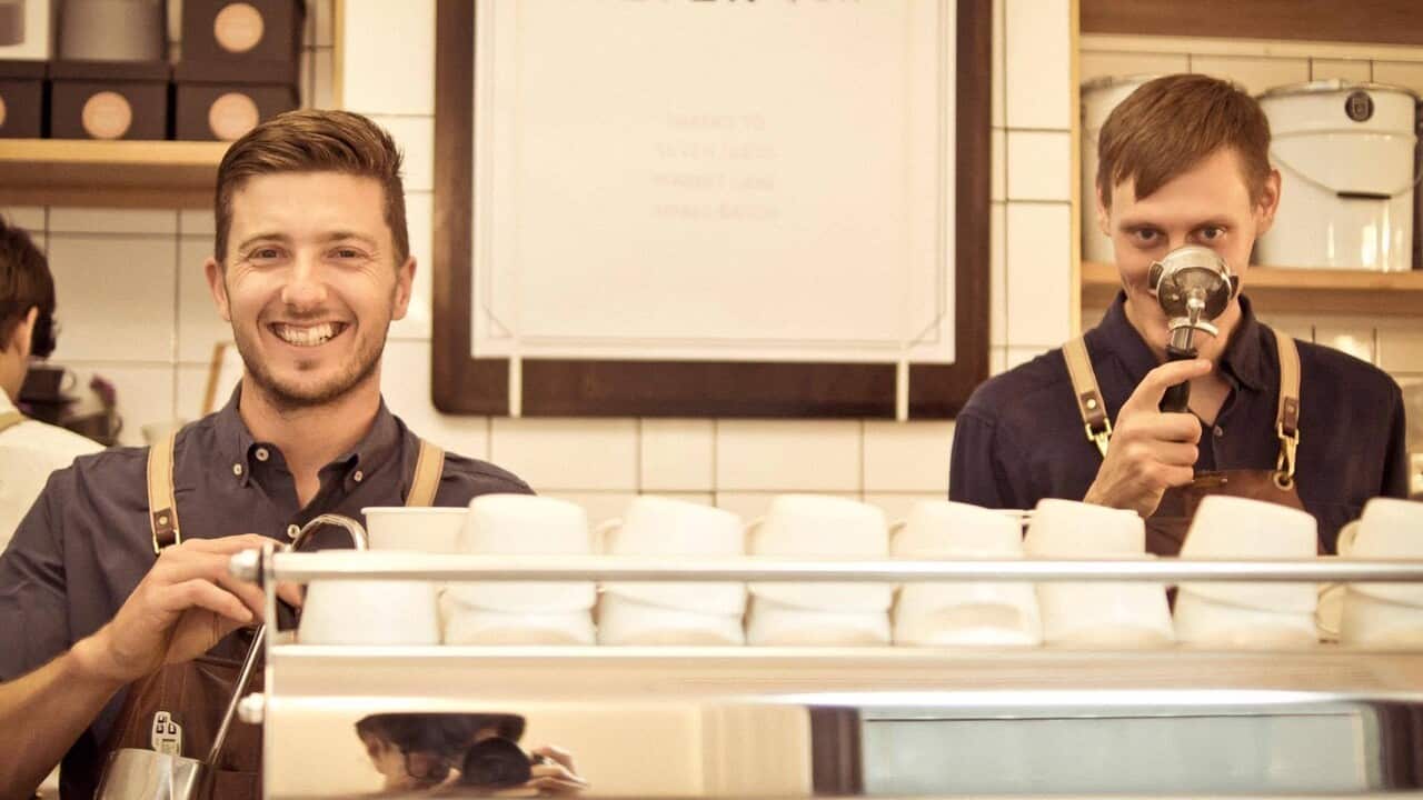 Bowen Holden (Left) at Patricia (Photo by Kazuki Inamine. supplied by Toshiyuki Ishiwata))