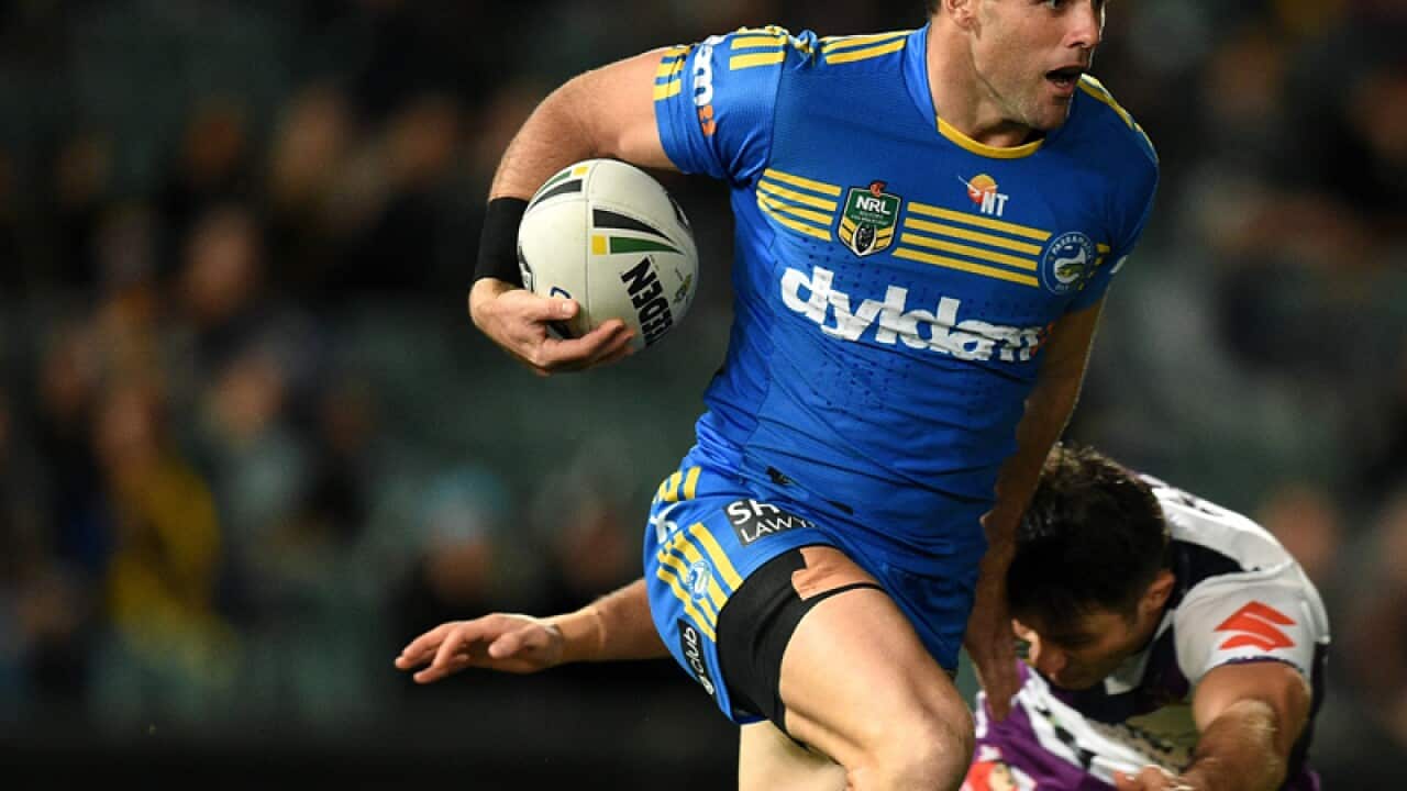 Michael Gordon of the Eels