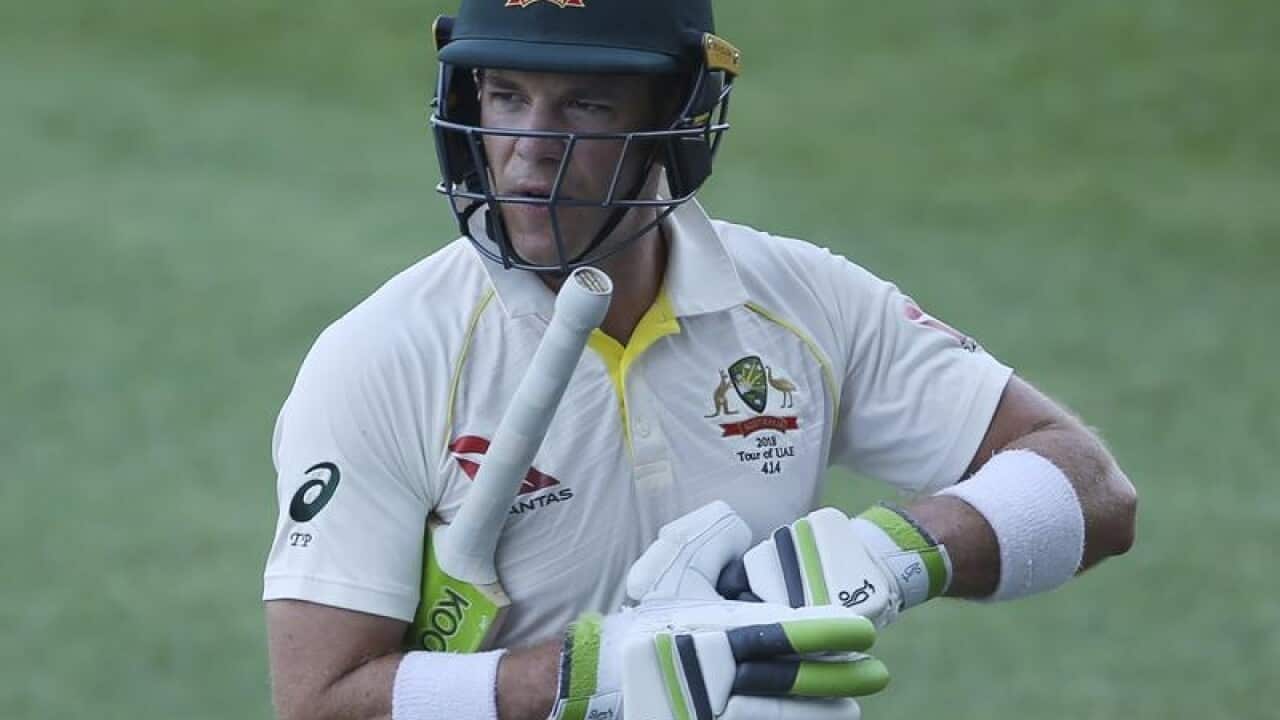 Australian cricket captain Tim Paine