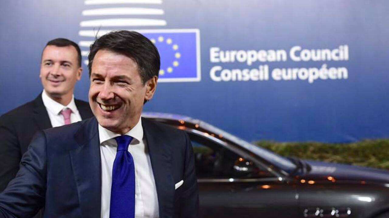 Italian Premier Giuseppe Conte
