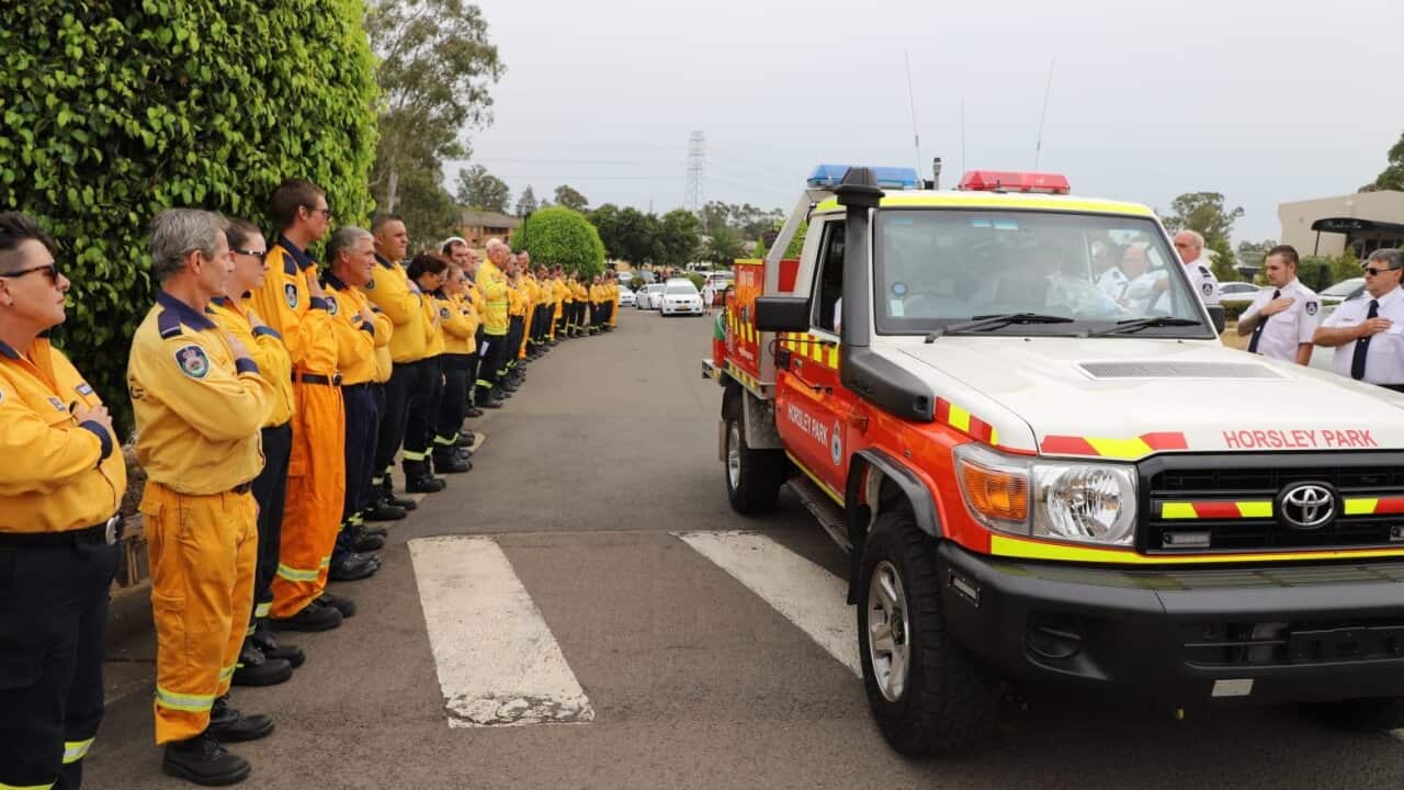 NSW RFS firefighter Andrew O'Dwyer was one of the two firefighters tragically killed in a motor vehicle accident in the Green Wattle fireground, near Buxton.