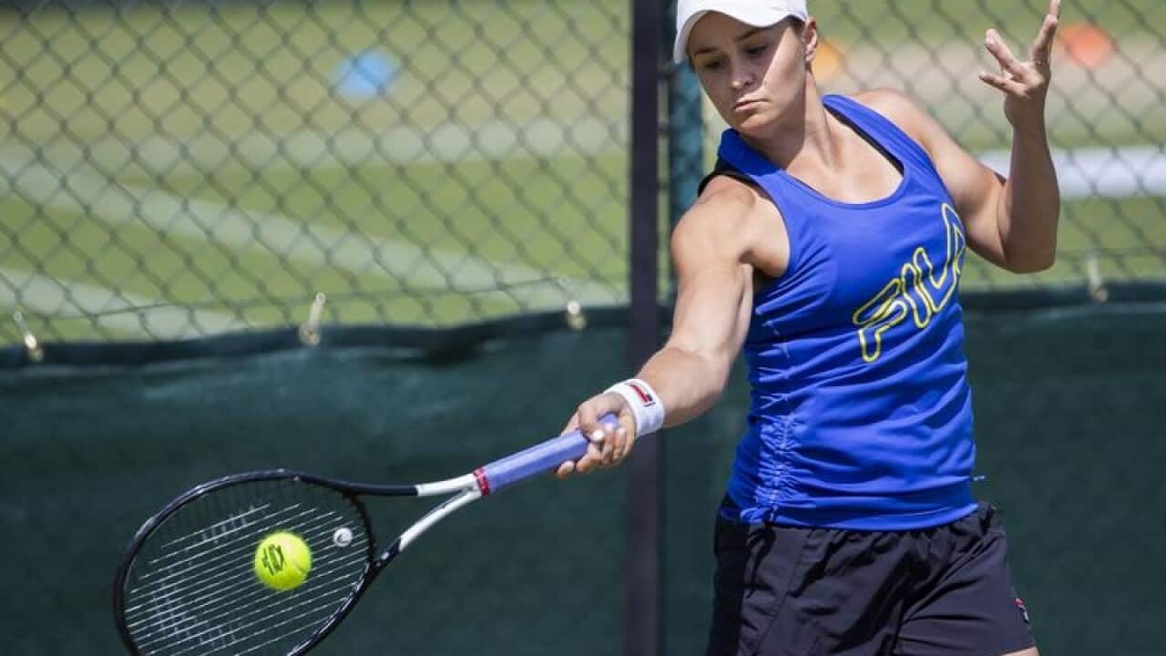 Ashleigh Barty of Australia.