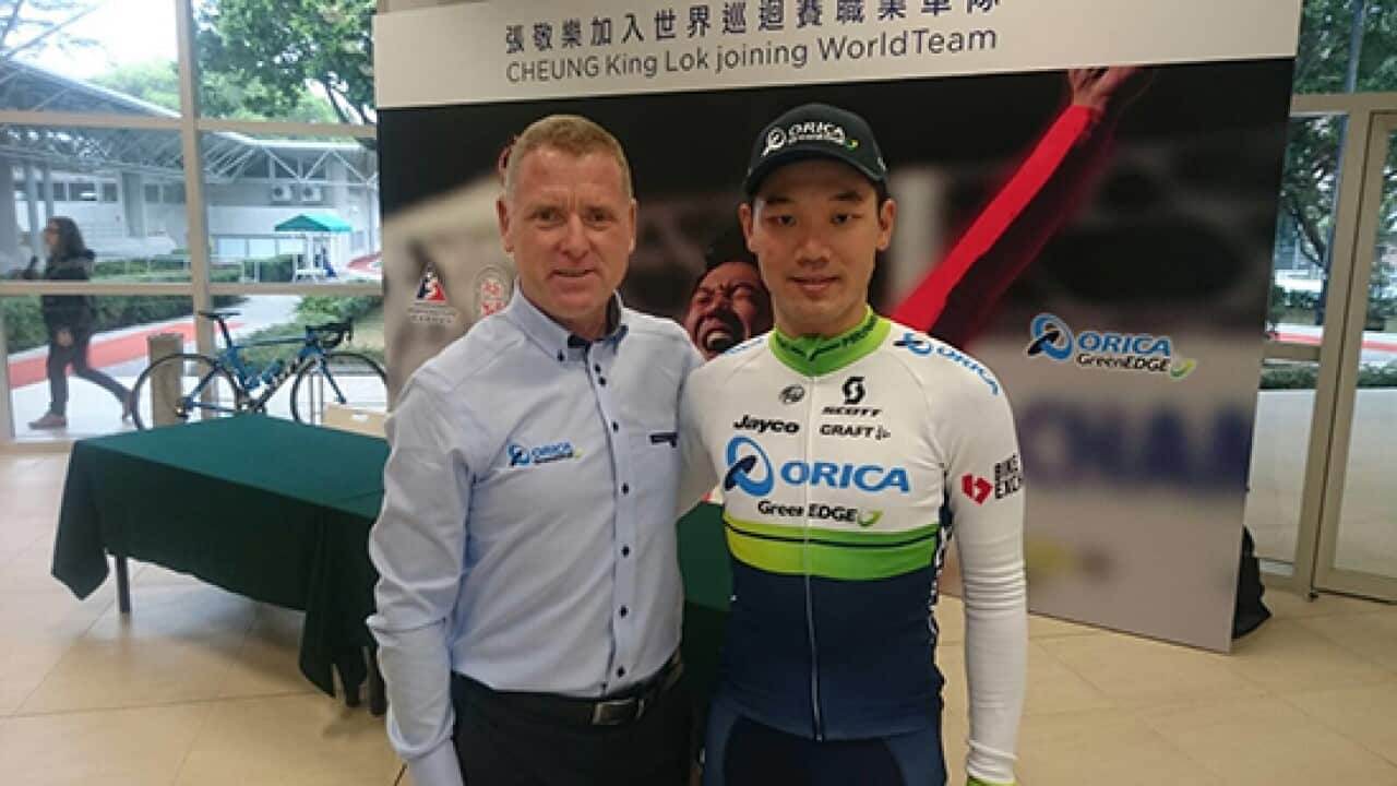 Cheung King-Lok looks forward to learning with and from his new WorldTour team