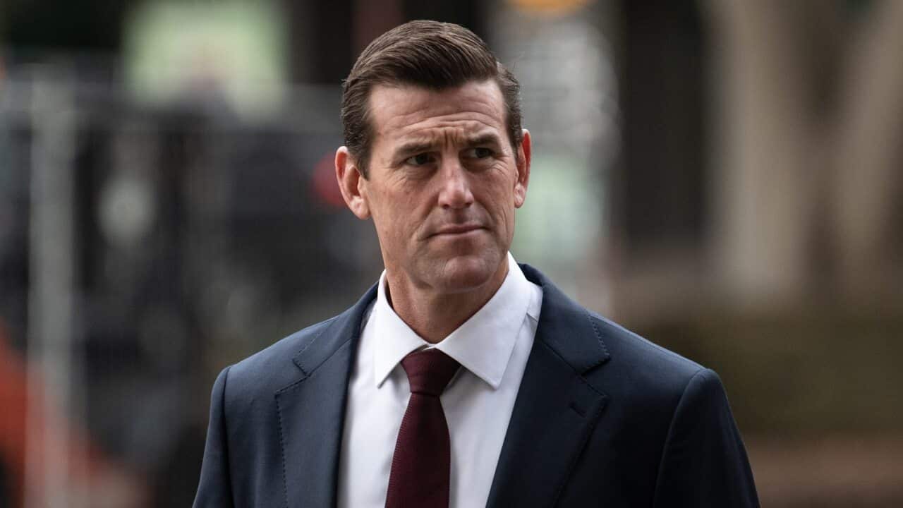Ben Roberts-Smith arrives at the Federal Court in Sydney, Tuesday, 15 June, 2021.