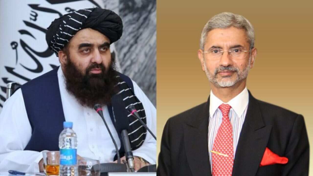 Foreign minister of Taliban and India.jpg