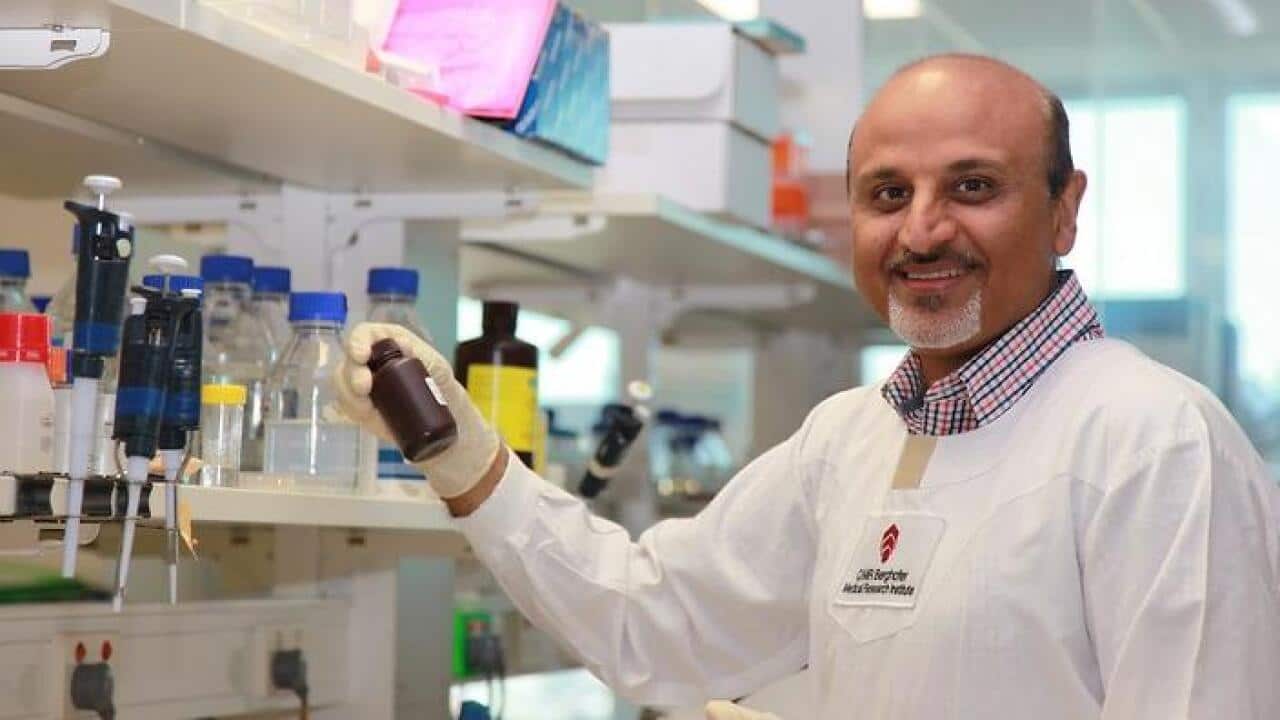 Prof Rajiv Khanna, a Brisbane based medical researcher, who has received AC this Queens Birthday