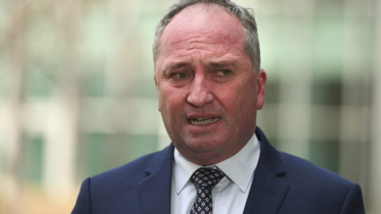 Nationals backbencher MP Barnaby Joyce