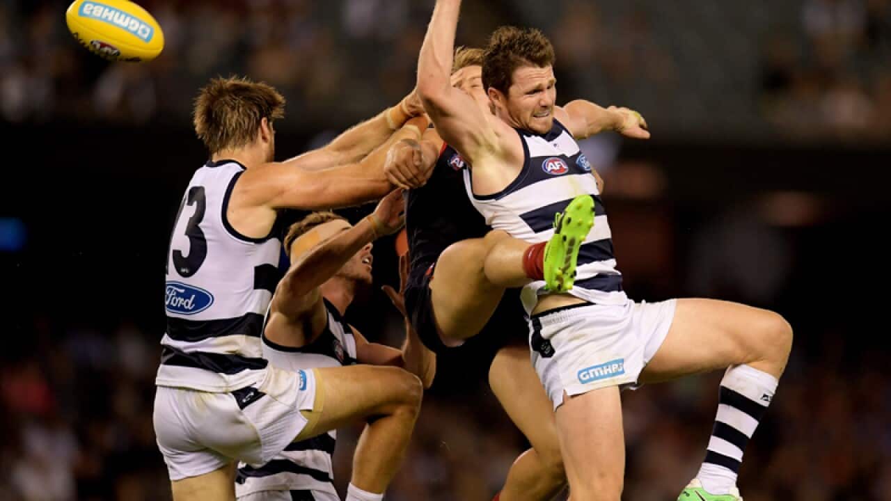 Patrick Dangerfield of the Cats
