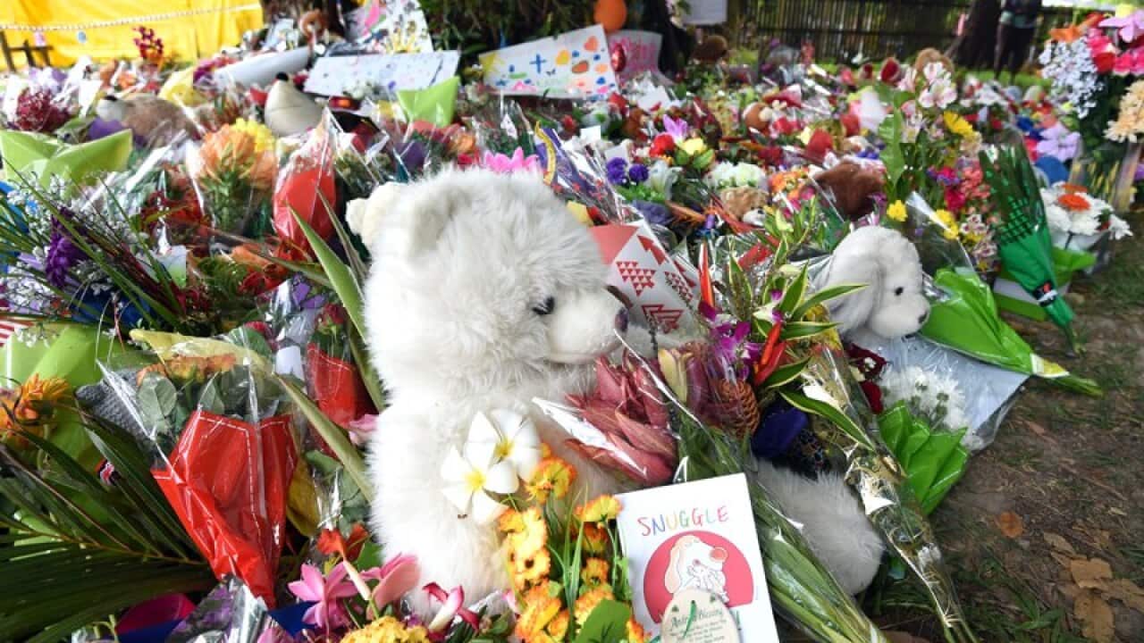 Flower tributes