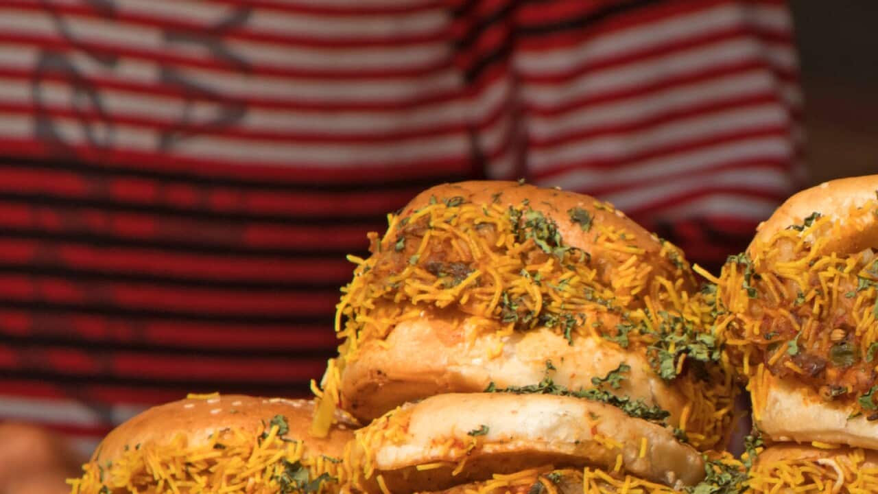 Dabeli is a popular snack food of India