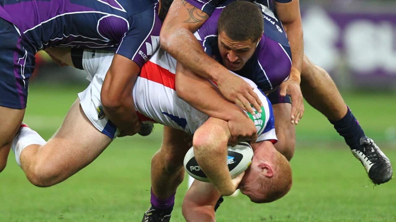 Newcastle Knights player Alex McKinnon