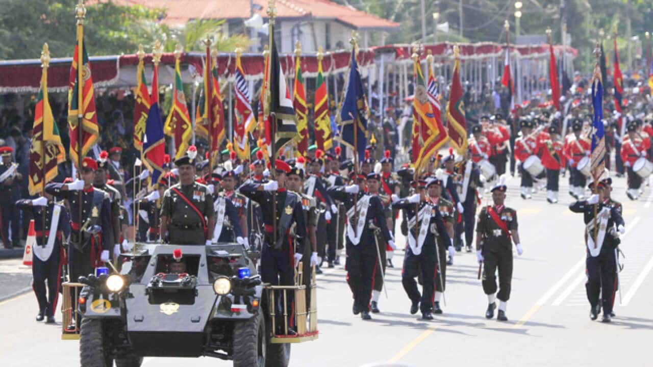 A commemorative program from Melbourne for the Sri Lankan War Heroes.