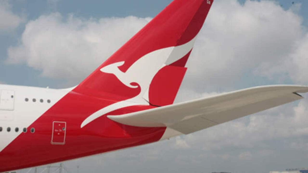 Qantas near crash
