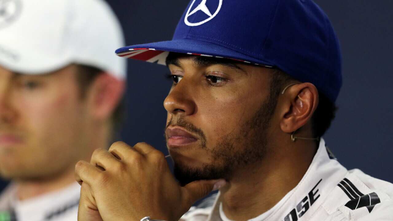 Mercedes' Lewis Hamilton