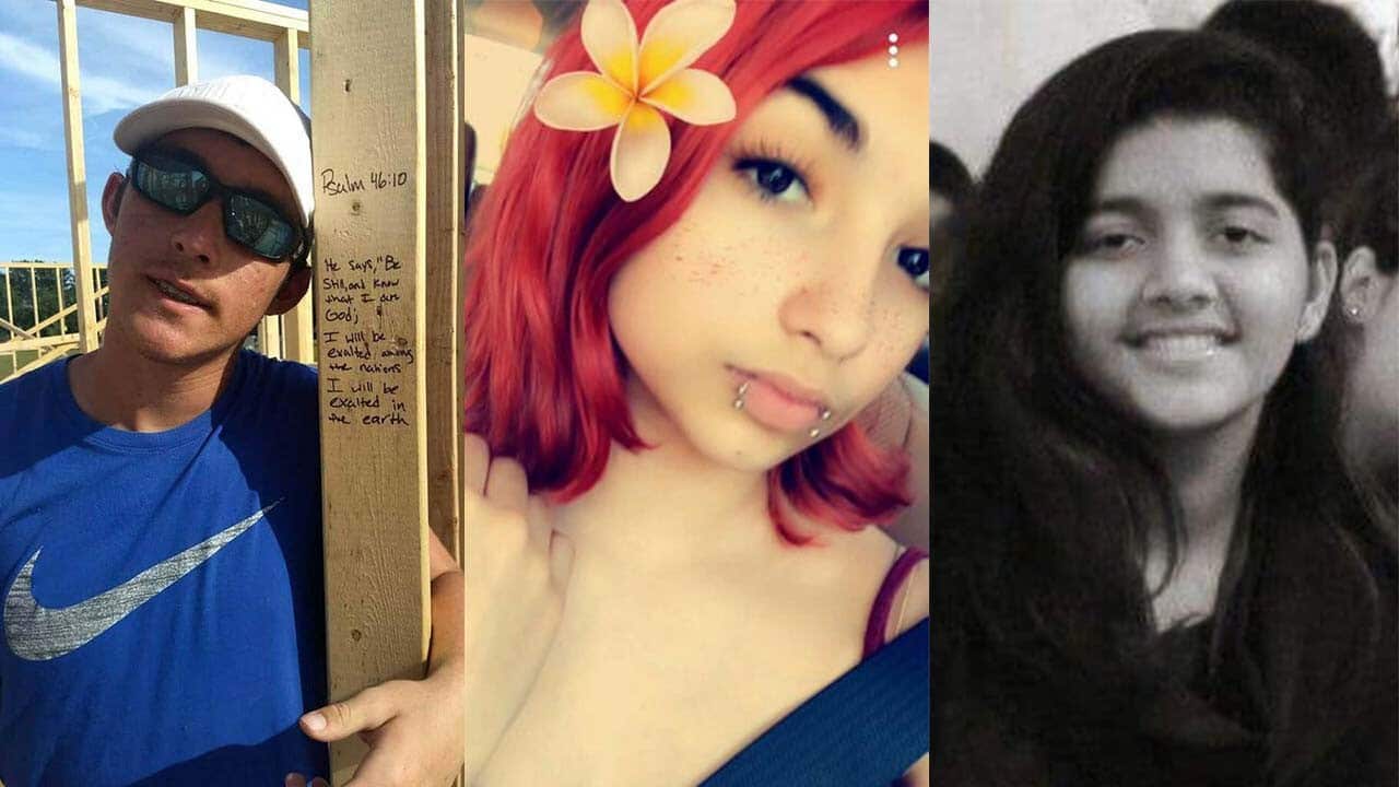Victims of the Texas high school shooting.