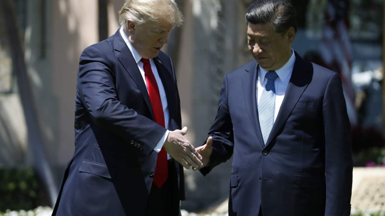US President Donald Trump and Chinese President Xi Jinping