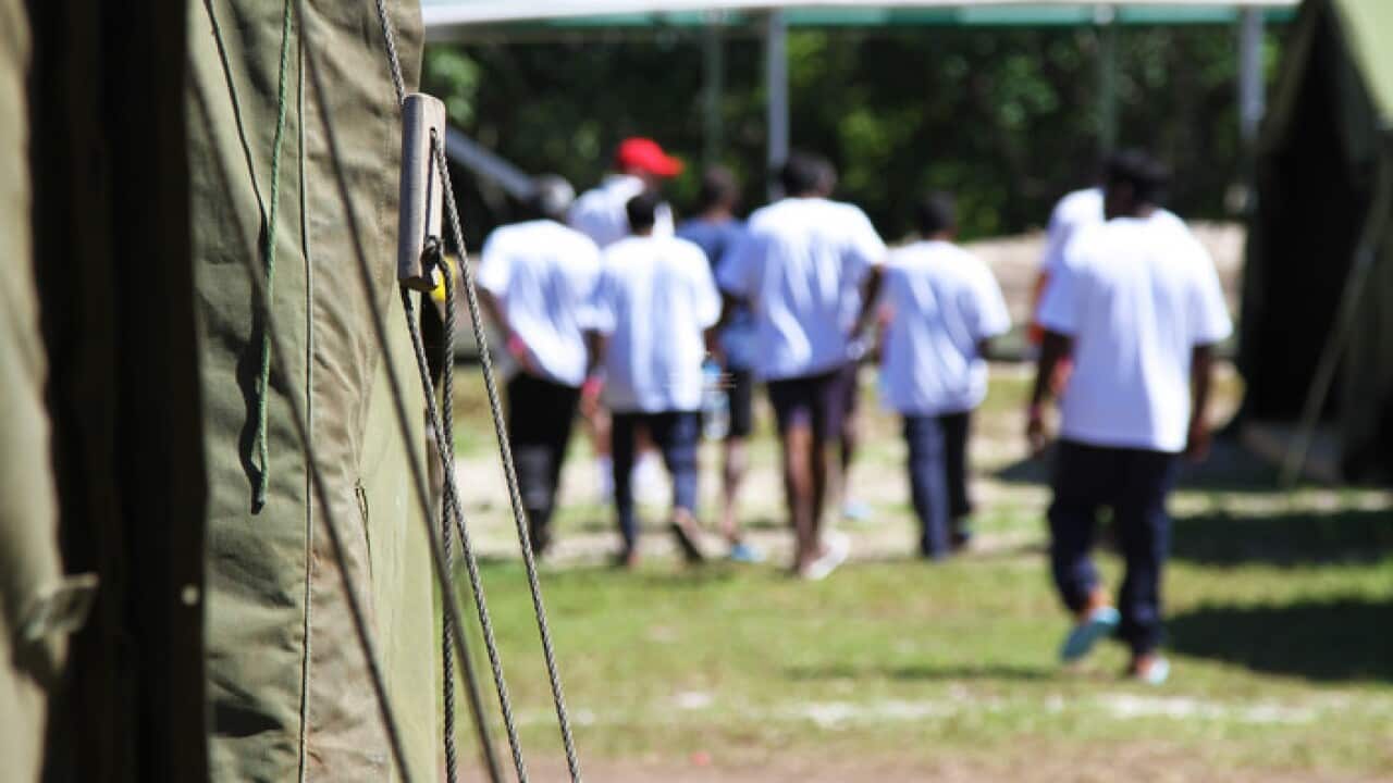 **STOCK** Supplied image of tent accommodation at the federal government's offshore detention centre in Nauru, Friday, Sept. 14, 2012. (AAP Image/Department of Immigration) NO ARCHIVING, EDITORIAL USE ONLY