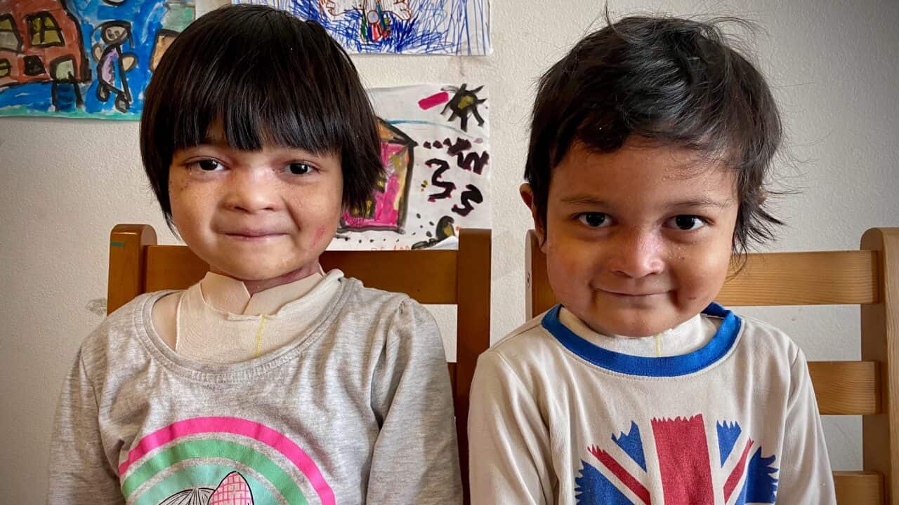 Nur Siddiqah, 8, and Muhammad Azraqee, 5, were born with Recessive Dystrophic Epidermolysis Bullosa.