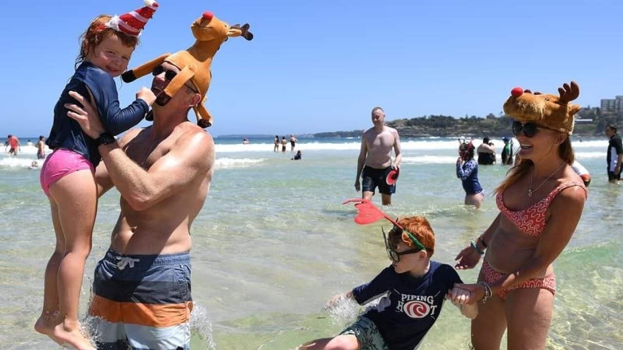 Most Australians can look forward to a warm and sunny Christmas Day.