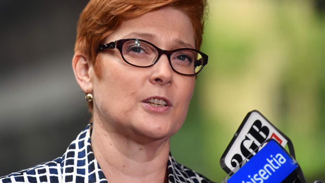 Australian Minister for Defence Senator Marise Payne
