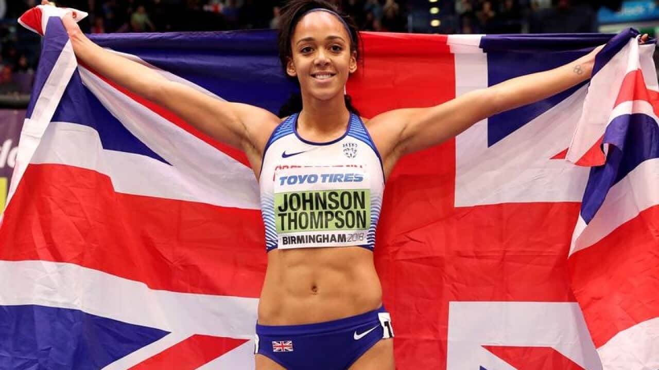 British pentathlete Katarina Johnson-Thompson