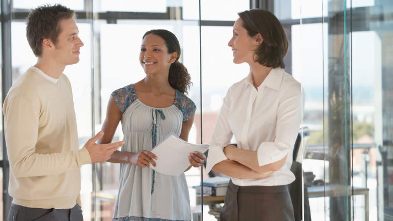 Office Workers in Meeting