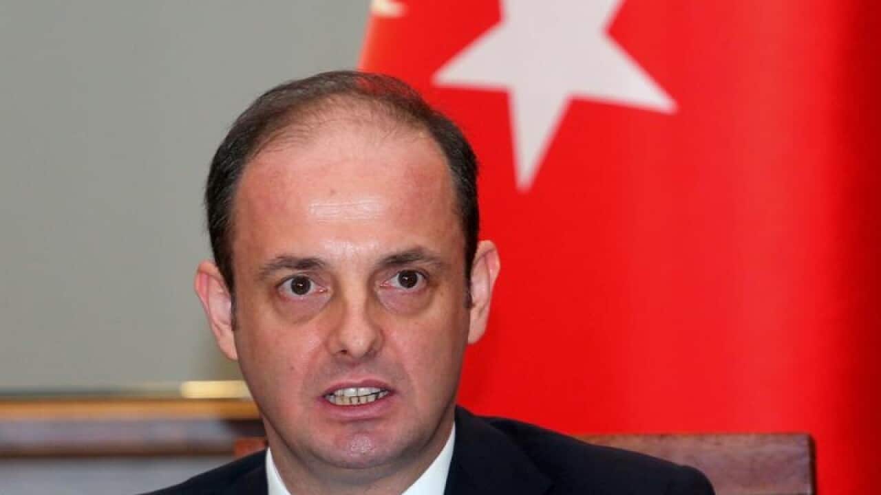Former Turkish central bank governor Murat Cetinkaya