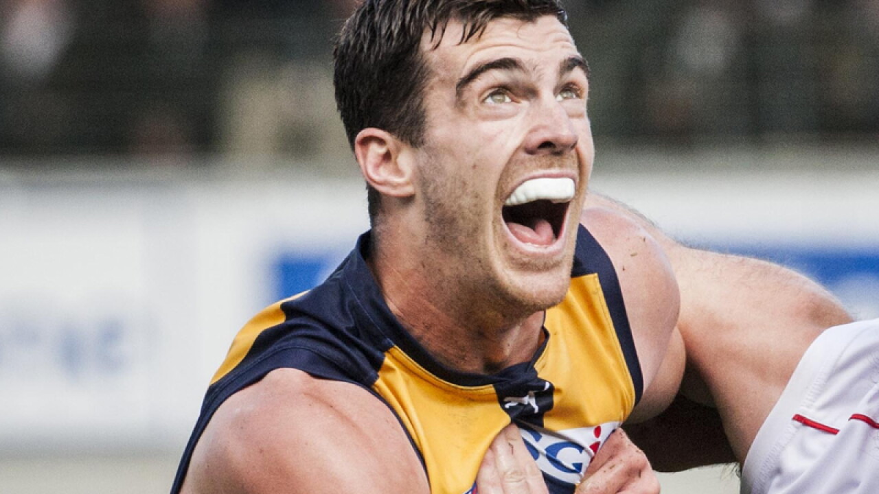 West Coast ruckman Scott Lycett