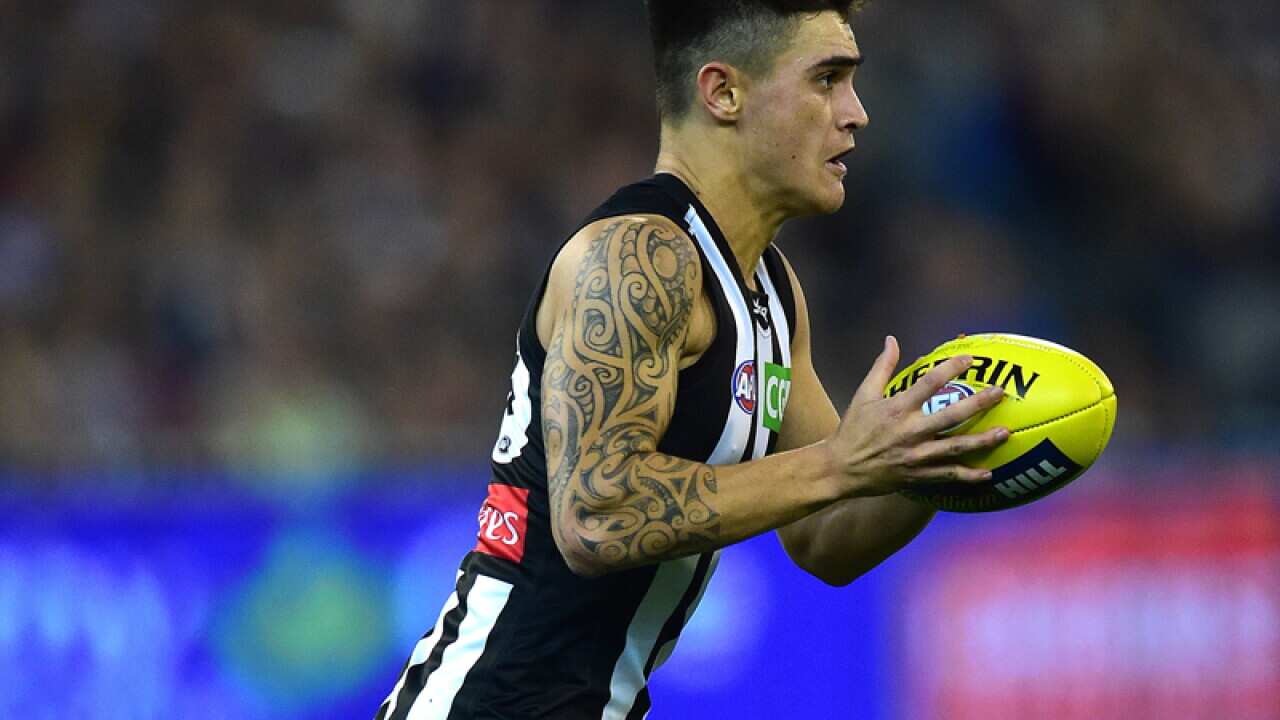 Collingwood Magpies player Marley Williams