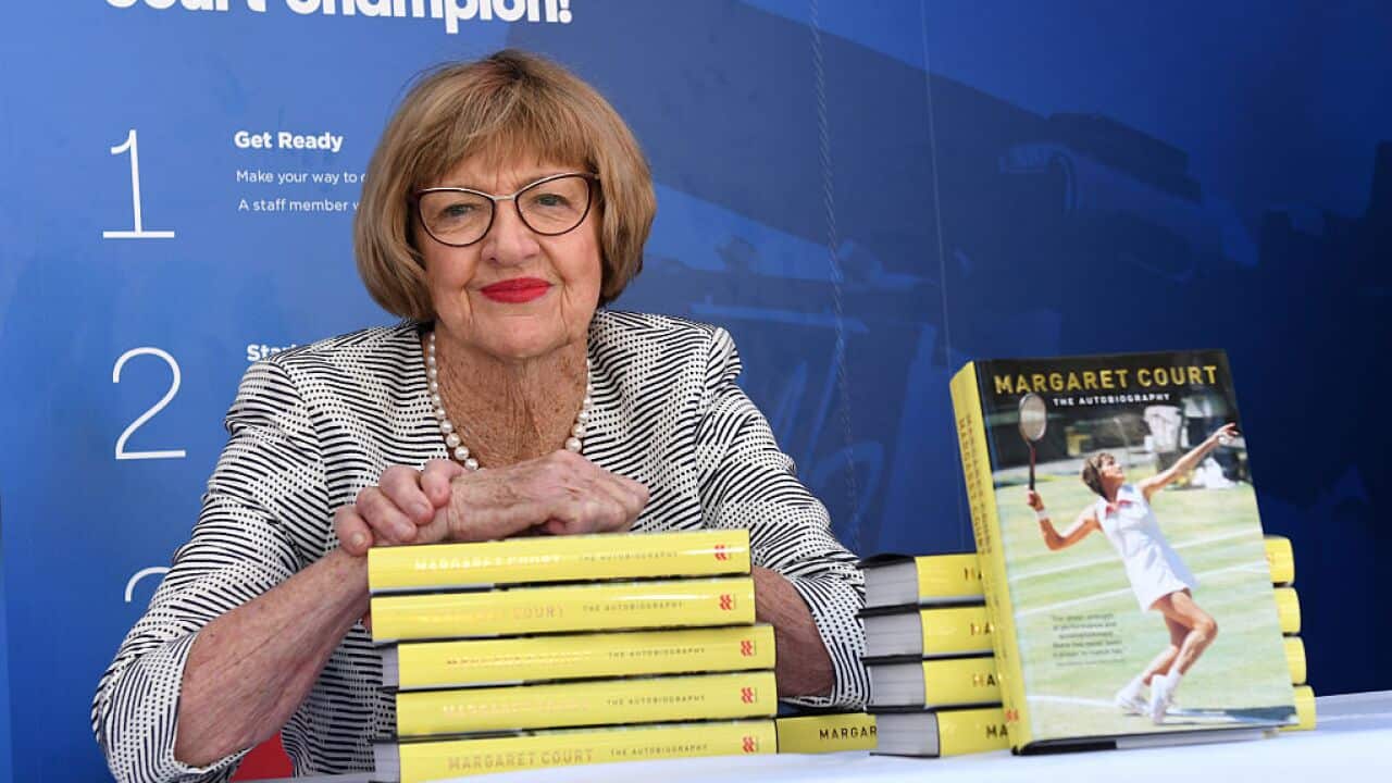 Tennis legend Margaret Court has likened euthanasia to the death penalty as Western Australia considers assisted dying laws.