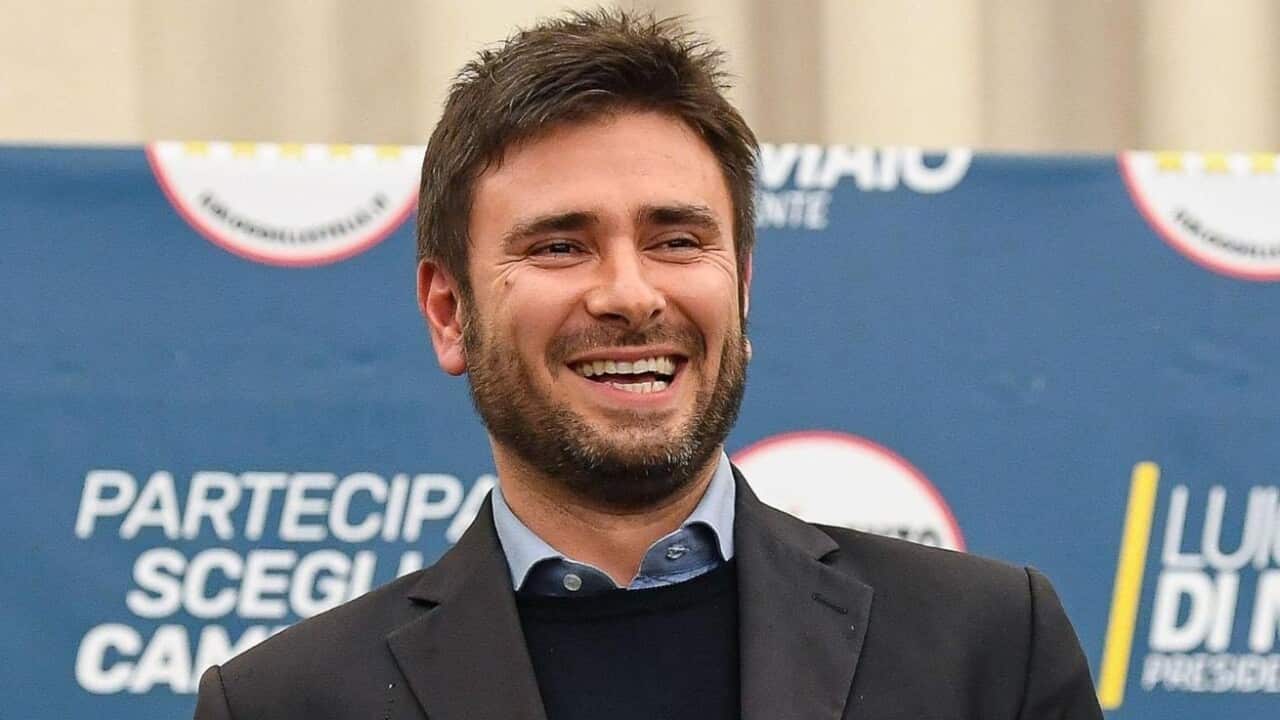 Alessandro Di Battista of Five Stars Movement.
