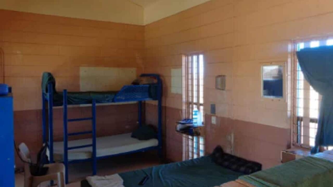 A 2016 photo of a cell in Roebourne Regional Prison in Western Australia.