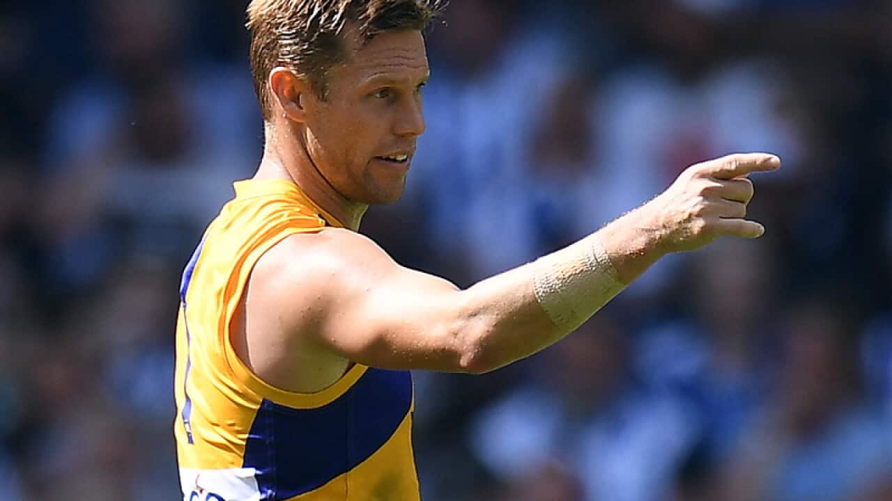Sam Mitchell of the Eagles