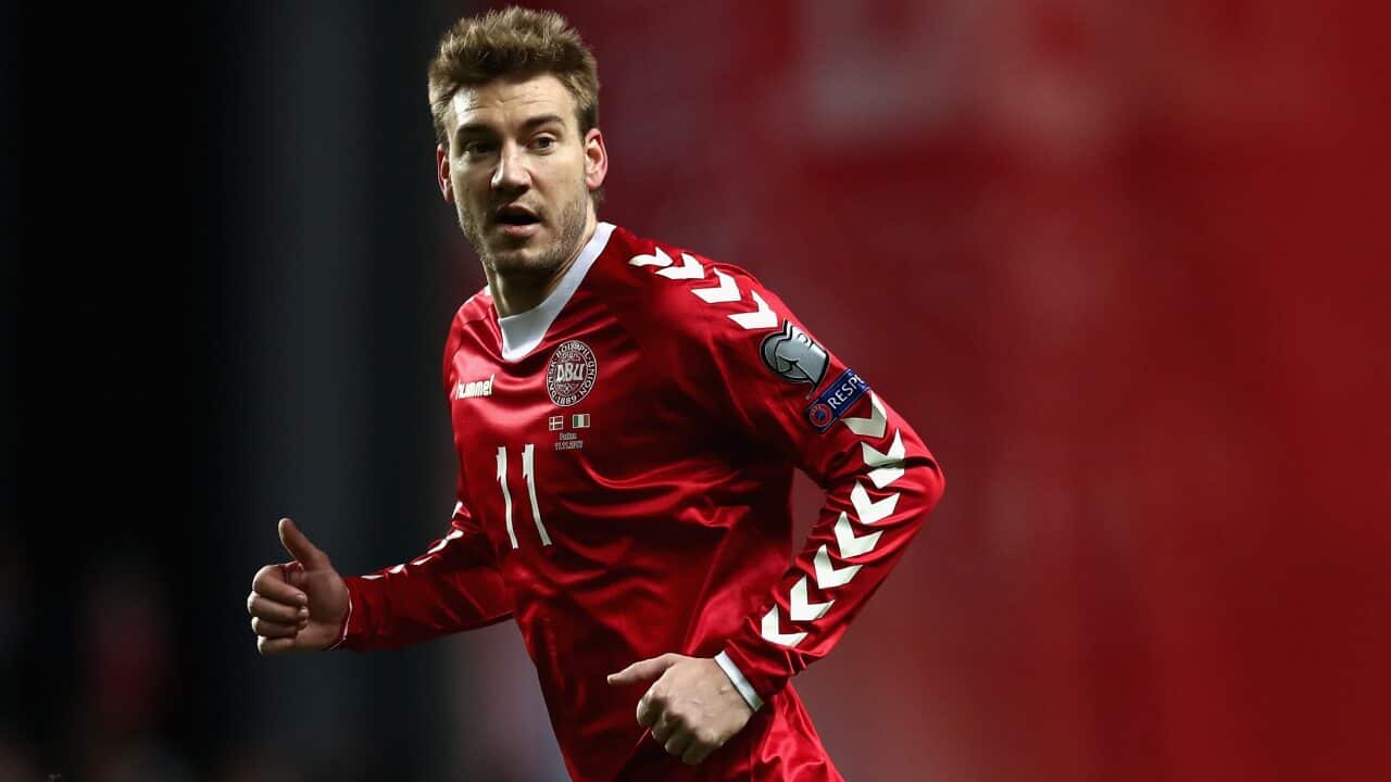 Nicklas Bendtner Denmark 2018 FIFA World Cup